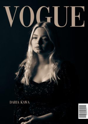 Justyna Szuran 3TF-Strona tytułowa magazynu, Magazine cover page (1)